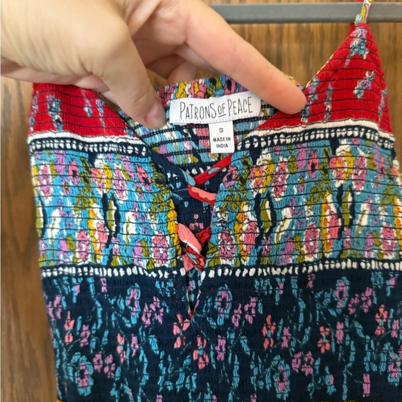 3 for $15 Bohemian V Neck Tank Top Elephant Boho Festival - Picture 3 of 4